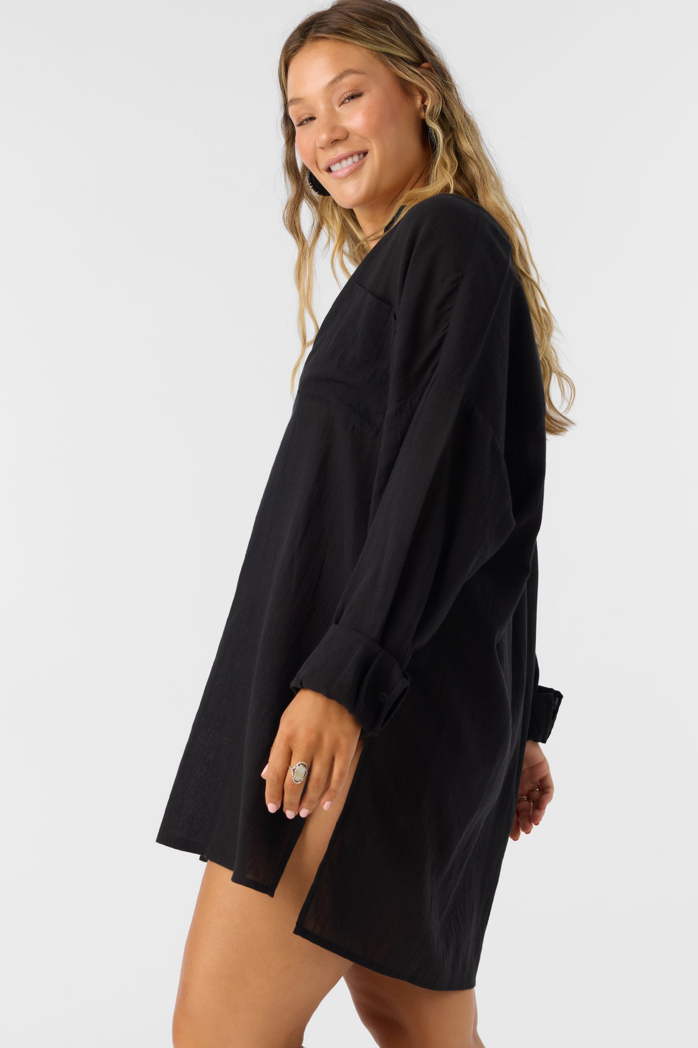 Elegant BELIZIN Beach Cover-Up Dress