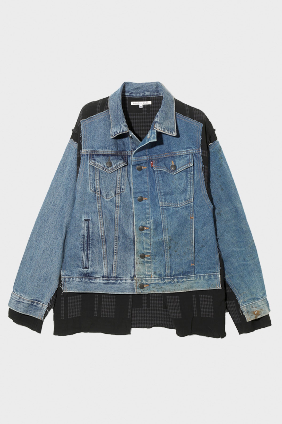 Needles Black Jean Jacket - A Fashion Statement