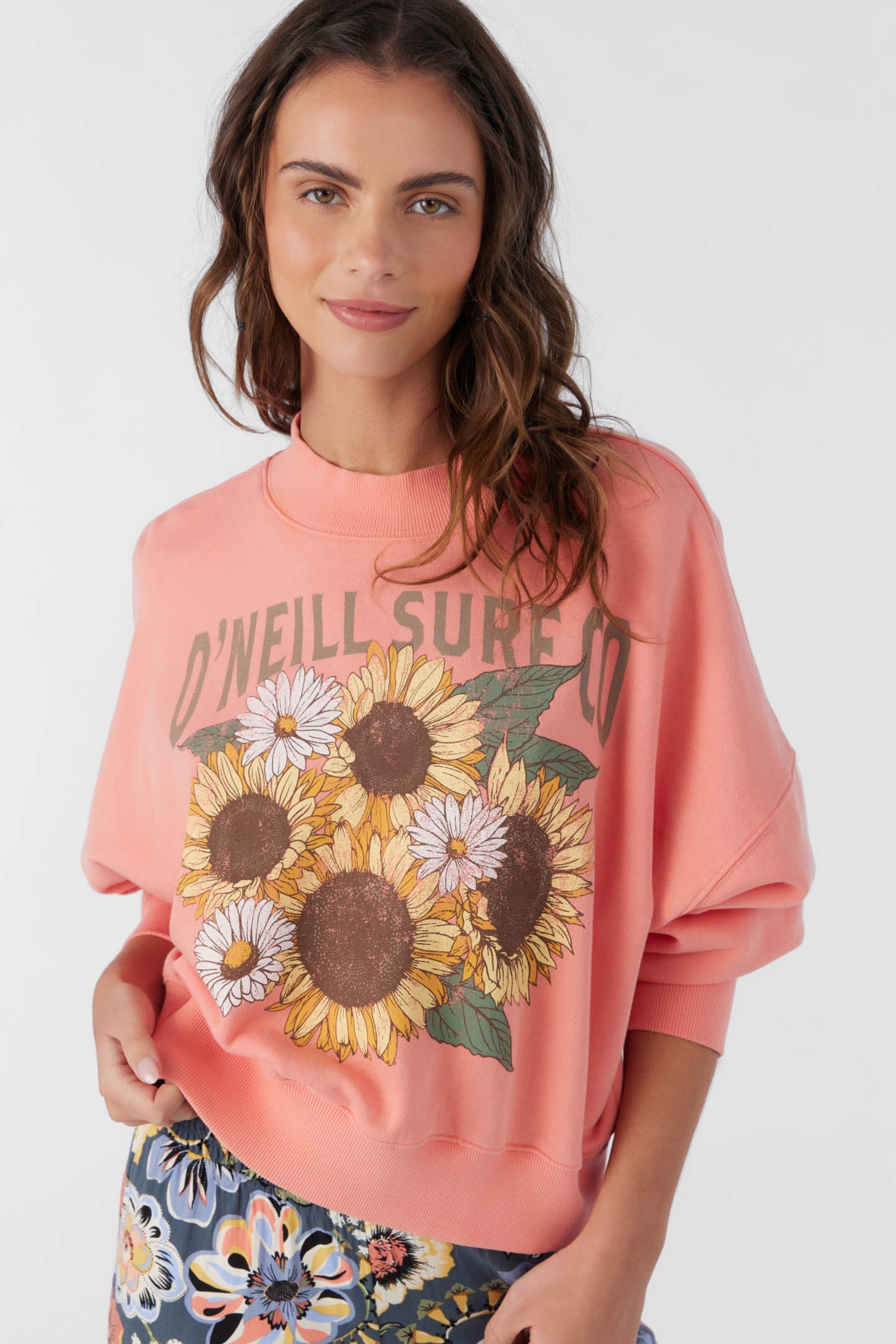 Cozy & Trendy Moment Crew Neck Cropped Fleece Sweatshirt