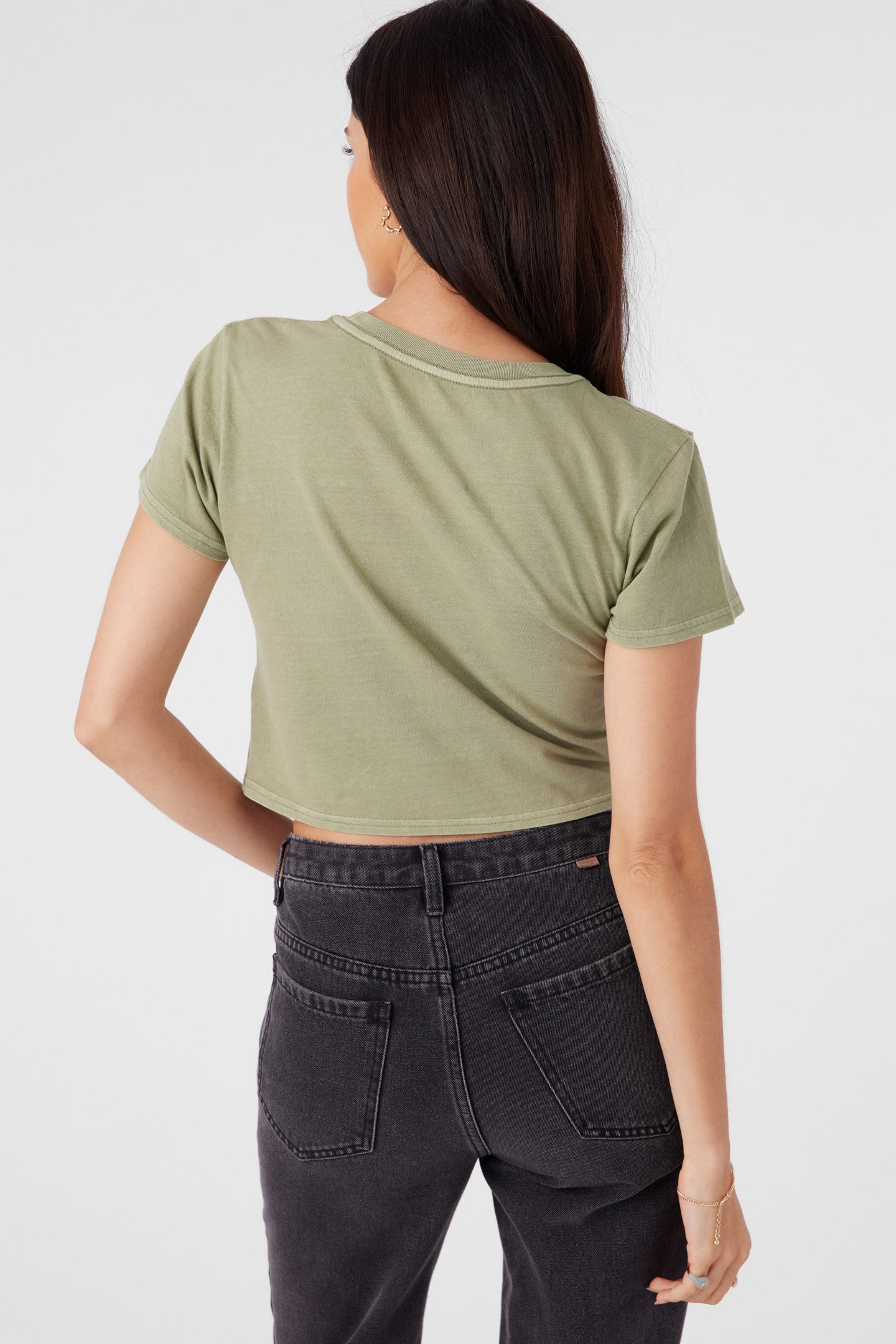 Enchanting Moonlit Daisy Crop Tee