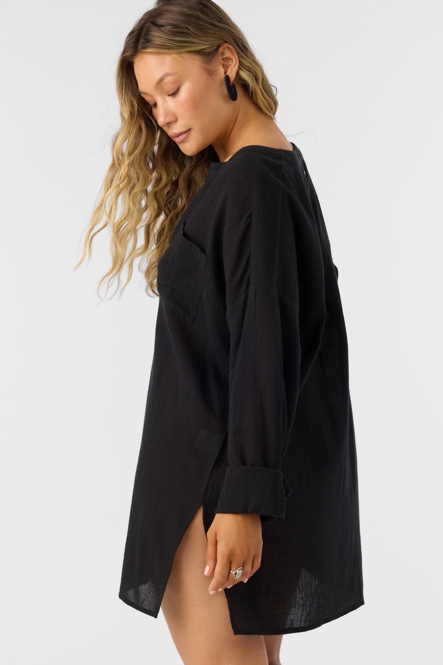Elegant BELIZIN Beach Cover-Up Dress