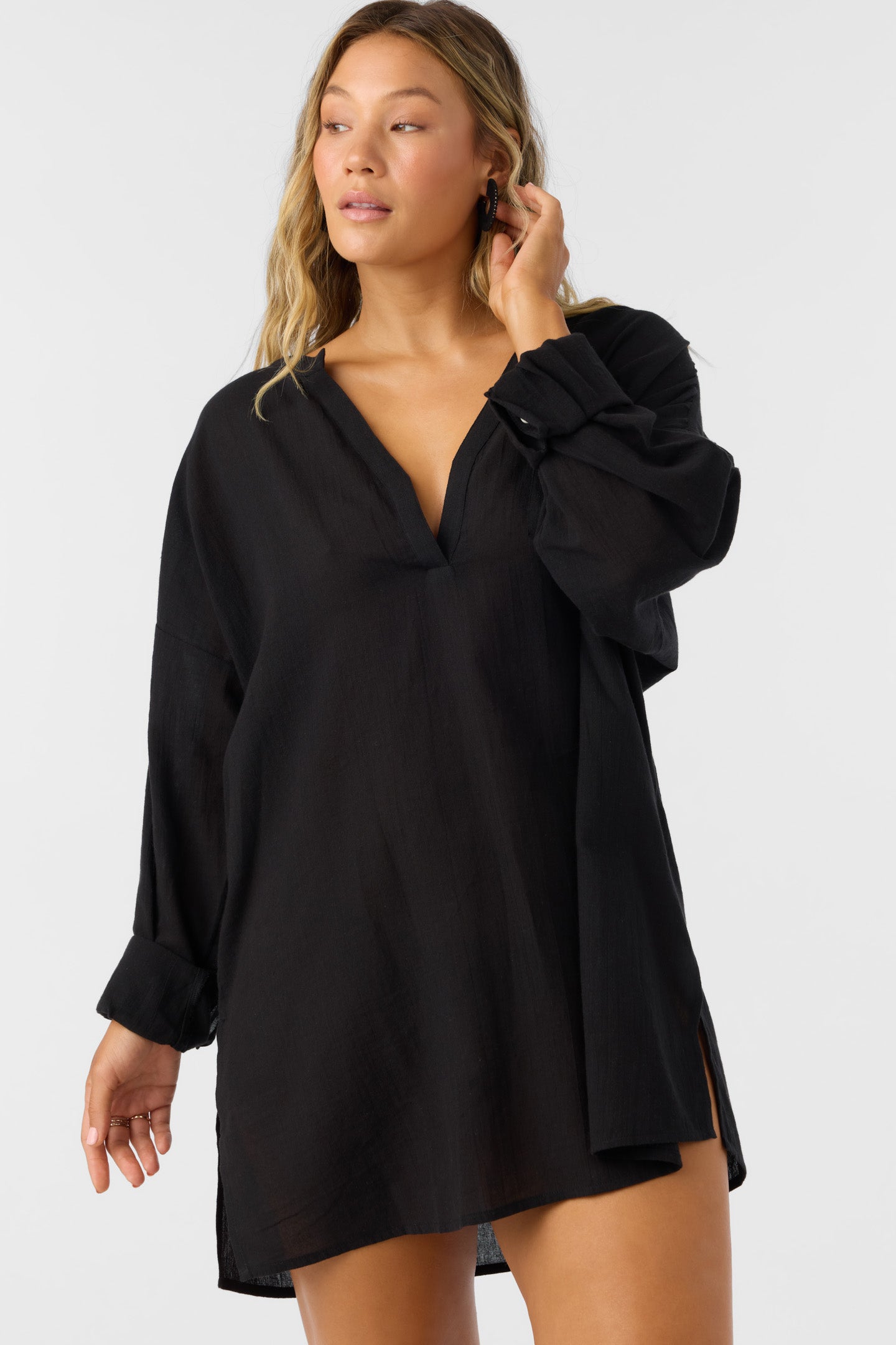 Elegant BELIZIN Beach Cover-Up Dress