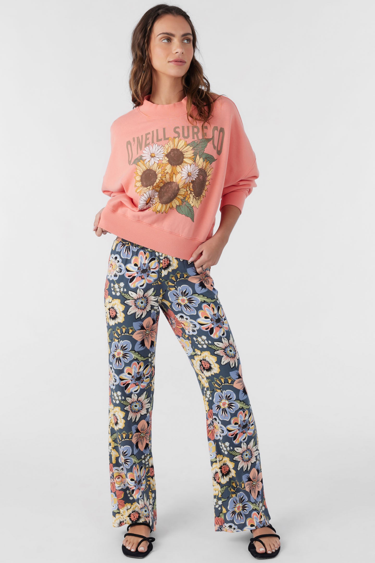 Cozy & Trendy Moment Crew Neck Cropped Fleece Sweatshirt